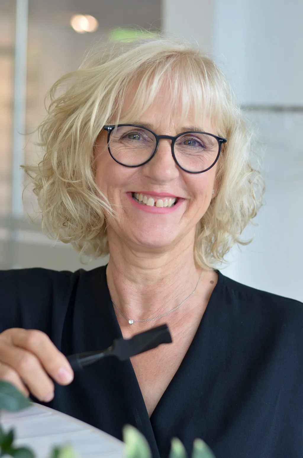 Heike Portrait von der Mitarbeiterin Heike.